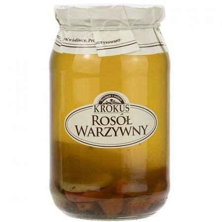 ROSÓŁ WARZYWNY BEZ DODATKU CUKRU BEZGLUTENOWY 810 ml - KROKUS
