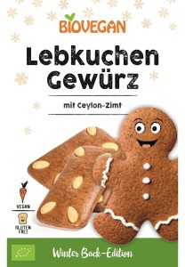 Przyprawa do piernika z cynamonem cejlońskim bezglutenowa BIO 15 g - Bio Vegan