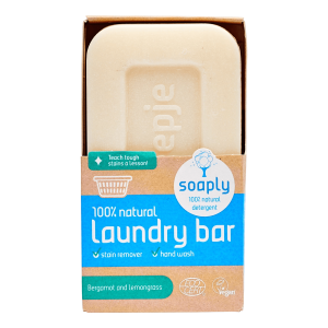 MYDŁO W KOSTCE DO PRANIA BERGAMOTKA I TRAWA CYTRYNOWA ECO 120 g - SOAPLY