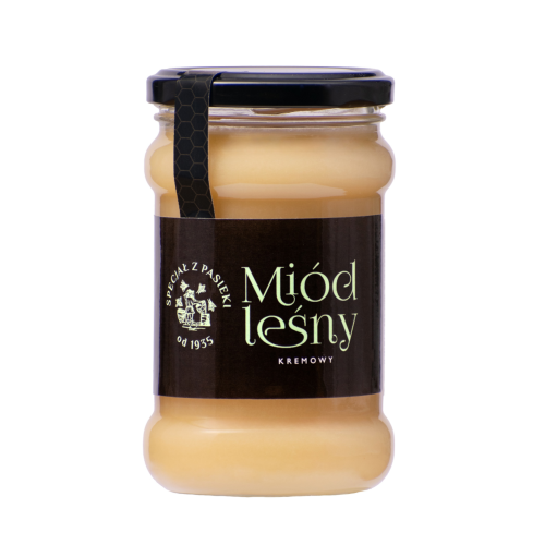 Miód kremowy leśny 380g SPECJAŁ Z PASIEKI