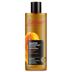JANTAR Szampon do włosów z esencją bursztynową do włosów słabych i zniszczonych 300ml FARMONA