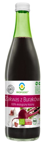 Zakwas z buraków kiszonych BIO 500 ml