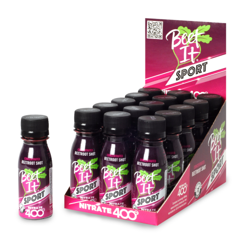 Beet It Shot z buraka pakiet 15 sztuk x 70ml 400mg azotanów