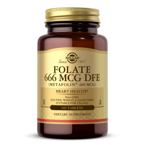 Folate (Metafolin) 400 mcg (100 tabl.)