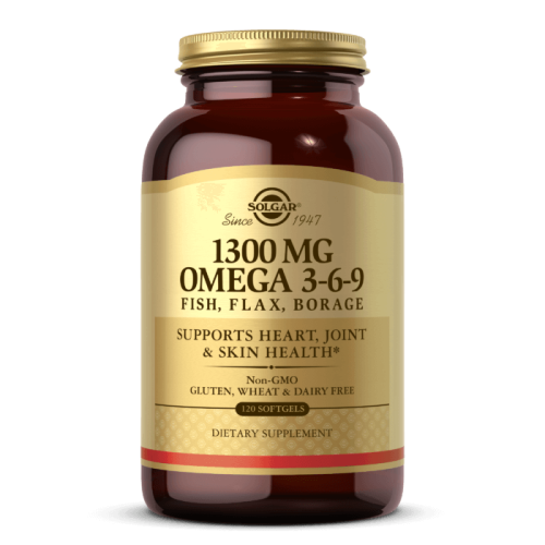 Omega 3-6-9 Fish, Flax, Borage (120 kaps.)