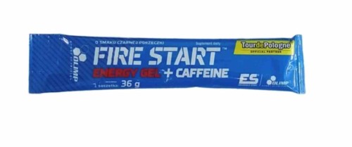Olimp Fire Energy gel + Caffeine 36g o smaku czarnej porzeczki