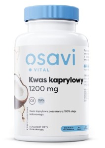 OSAVI Kwas kaprylowy 600 mg (120 kaps.)