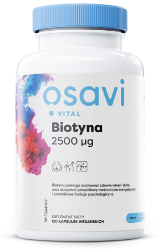 OSAVI Biotyna 2500 mcg (120 kaps.)