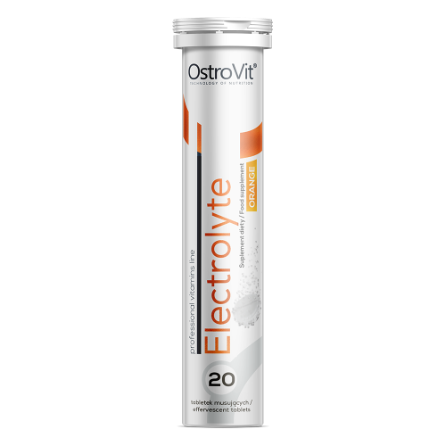 OSTROVIT Elektrolity - smak pomarańczowy (20 tabl. musujących)