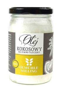 Ölmühle Solling Olej kokosowy Bio tłoczony na zimno z całego orzecha 500ml