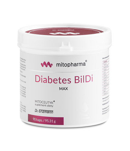 DR. ENZMANN MSE Diabetes BilDi MAX (90 kaps.)