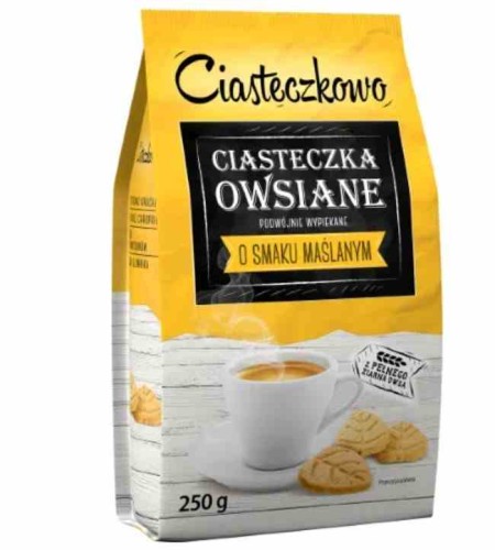 Sante Ciasteczkowo Ciasteczka Owsiane Maślane 250g