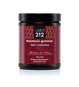 LABS212 Melatonin - Żelki z melatoniną (30 żelek)