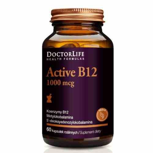 Doctor Life Active B12 1000 mcg 60 kapsułek