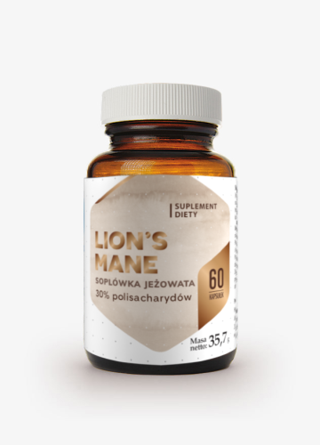 HEPATICA Lion's Mane - Soplówka jeżowata (60 kaps.)
