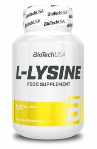 BioTech USA L-Lysine 90 kapsułek