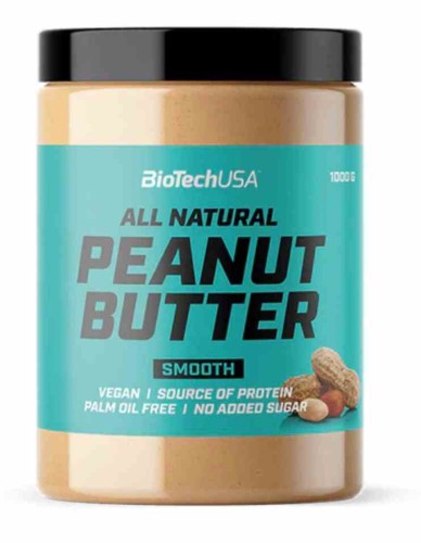BioTech USA Peanut Butter 1000g smooth