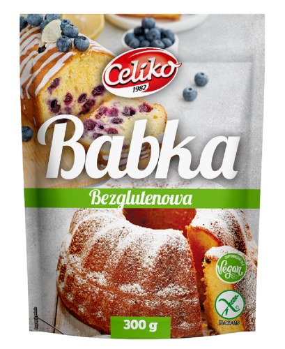 MIESZANKA DO WYPIEKU BABKI BEZGLUTENOWA 300 g - CELIKO (PRODUKT SEZONOWY)