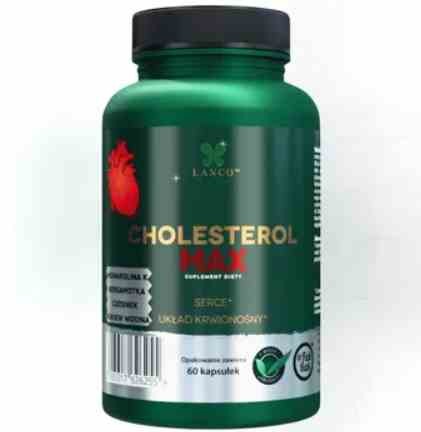 Lanco Nutritions Cholestrol Max 60 kapsułek