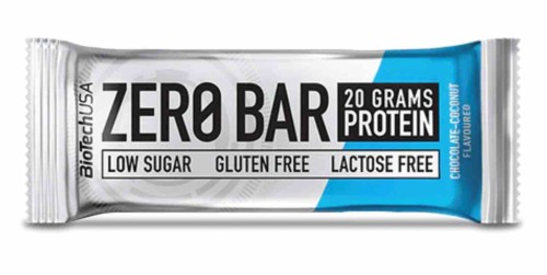 BioTech USA Zero Bar 50g o smaku czekoladowo-kokosowym