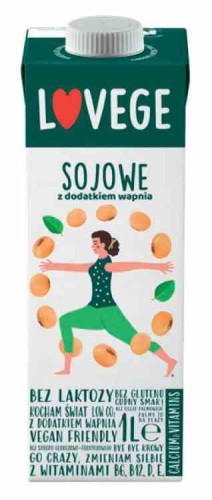 Sante Napój Lovege Sojowy z Wapniem 1l