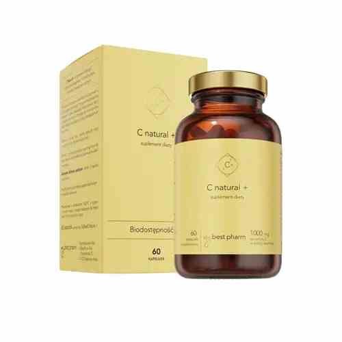 MyBestPharm MyBestC Natural+ 60 kapsułek