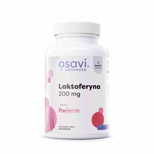 Osavi Laktoferyna 200 mg 60 kapsułek