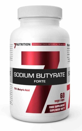 7Nutrition Sodium Butyrate FORTE maślan sodu 60 vege kapsułek