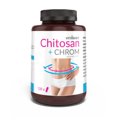 VITADIET Chitosan + Chrom 120 kapsułek