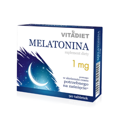 VITADIET Melatonina 1 mg 90 tabletek
