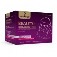 Protego Beauty+ Kolagen 5000 o smaku malina-truskawka