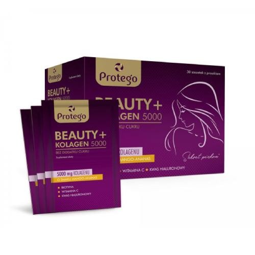 Protego Beauty+ Kolagen o smaku mango-ananas