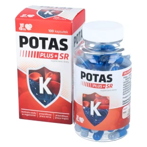 WegaFarm Potas Plus SR 100 kapsułek