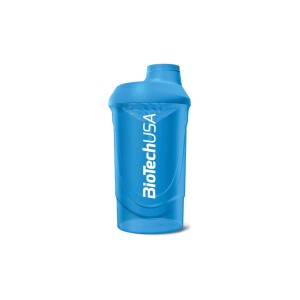 BioTech USA Shaker Wave blue 600ml