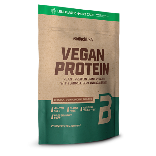 BioTech USA Vegan Protein 500g o smaku bananowym