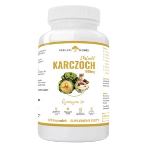 Altopharma Natural Herbs Karczoch Ekstrakt 600 mg 120 kapsułek