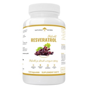 Altopharma Natural Herbs Resveratrol Ekstrakt 500mg 120 kapsułek