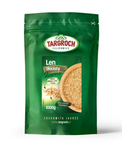 Len ziarno złoty - 1000 g Targroch