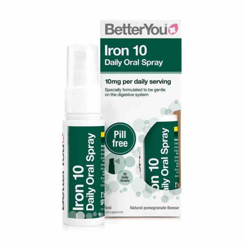 Better You Iron 10 Żelazo w sprayu o smaku granatu 25 ml