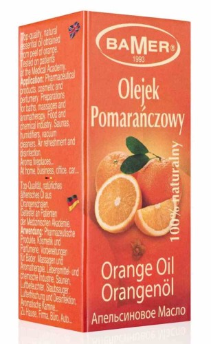 BAMER naturalny olejek eteryczny pomarańczowy 7 ml