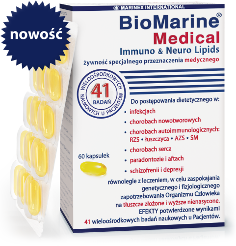 BioMarine® Medical Immuno & Neuro Lipids 60 kapsułek