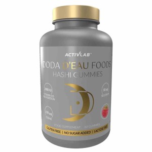 Activlab DODA D'EAU FOODS Hashi Gummies 60 żelek o smaku malinowym