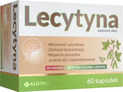 Alg Pharma Lecytyna 60 kapsułek