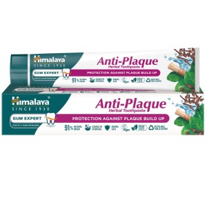 HIMALAYA Gum Expert Gum Expert ziołowa pasta do zębów Anti-Plaque - redukująca płytkę nazębną oraz bakterie na pow. zębów (75 ml)