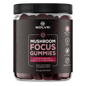 Solve Labs Mushroom Focus Gummies 60 żelek