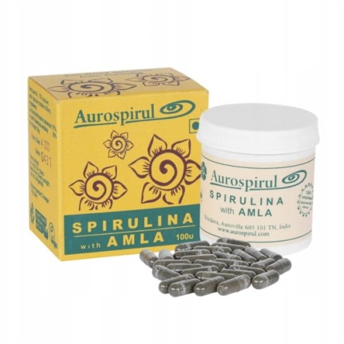 Aurospirul Spirulina Z Amlą 100 k