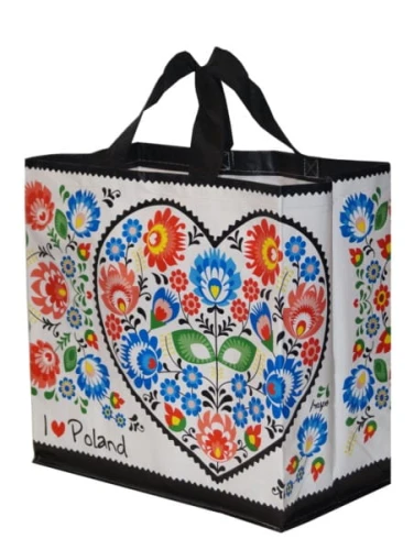 Torba Z Pp Esy-Floresy Serce Biała 24l