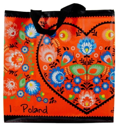 Torba Z Pp Esy-Floresy Serce Czerwona