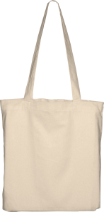 Torba bawełniana ecru 37X42 długa rączka