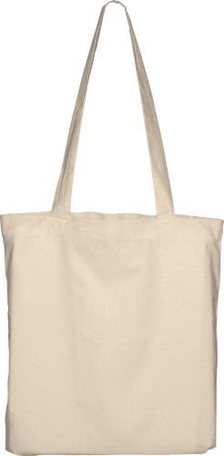 Torba bawełniana ecru 37X42 długa rączka